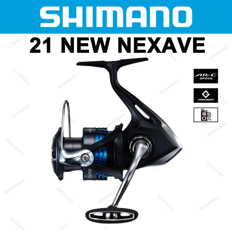 

JAPAN SHIMANO 2021 NEW NEXAVE C3000 4000HG 200g MAX DRAG 5kg Spinning Reel Right Hand Gear BaitCast Reel Cast Good Saltwater