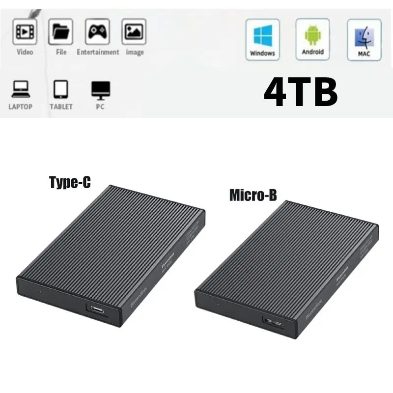

2.5 SATA To USB 3.0 Aluminum Hard Drive Case Tool-free SSD Solid State Mechanical Ty pe-C Hard Disk Box External HDD Enclosure