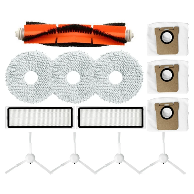 

Main Side Brush Hepa Filter Mop Cloth Dust Bag For XIAOMI B101CN All-In-One Vacuum And Mop Robot Vacuum Cleaner Part