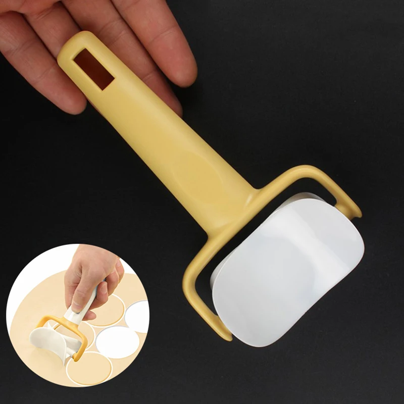 

1Pc Dumplings Biscuit Roller Cookie Round Rolling Biscuit Cutting Pastry Dough Circle Cutter Gift Kitchen Tools