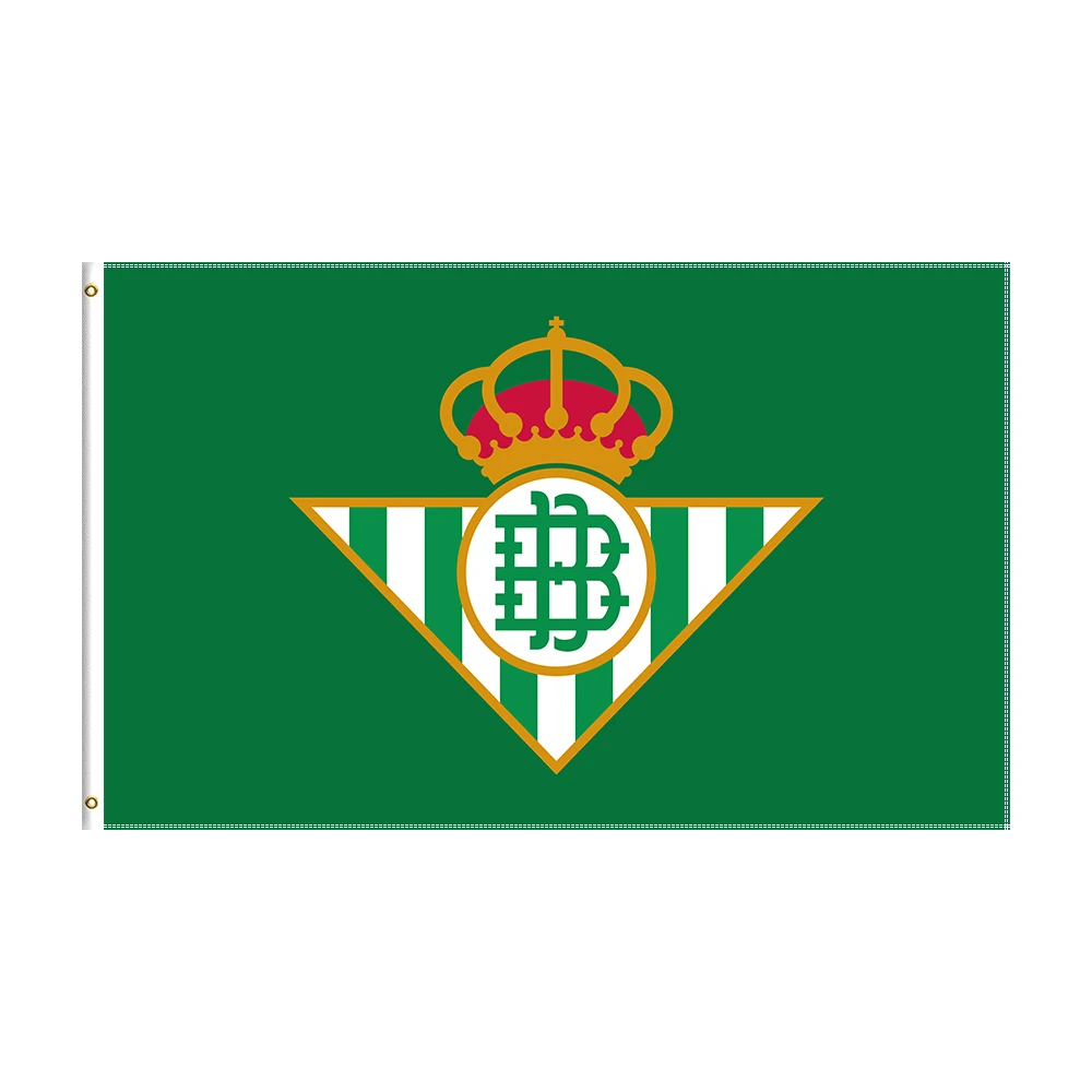 3x5 футов настоящий флаг BETIS BALOMPIE печатная испанская фотография |