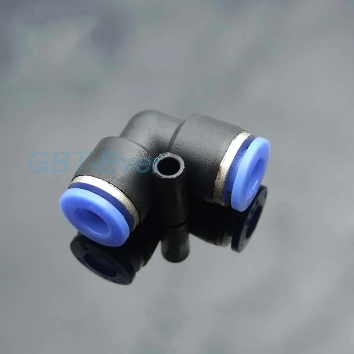 

5Pcs Pneumatic Fitting Equal Diameter L Type 2-Way Elbow Plastic Pipe Connector Quick Air Connector for 4 6 8 10 12 14 16mm Tube