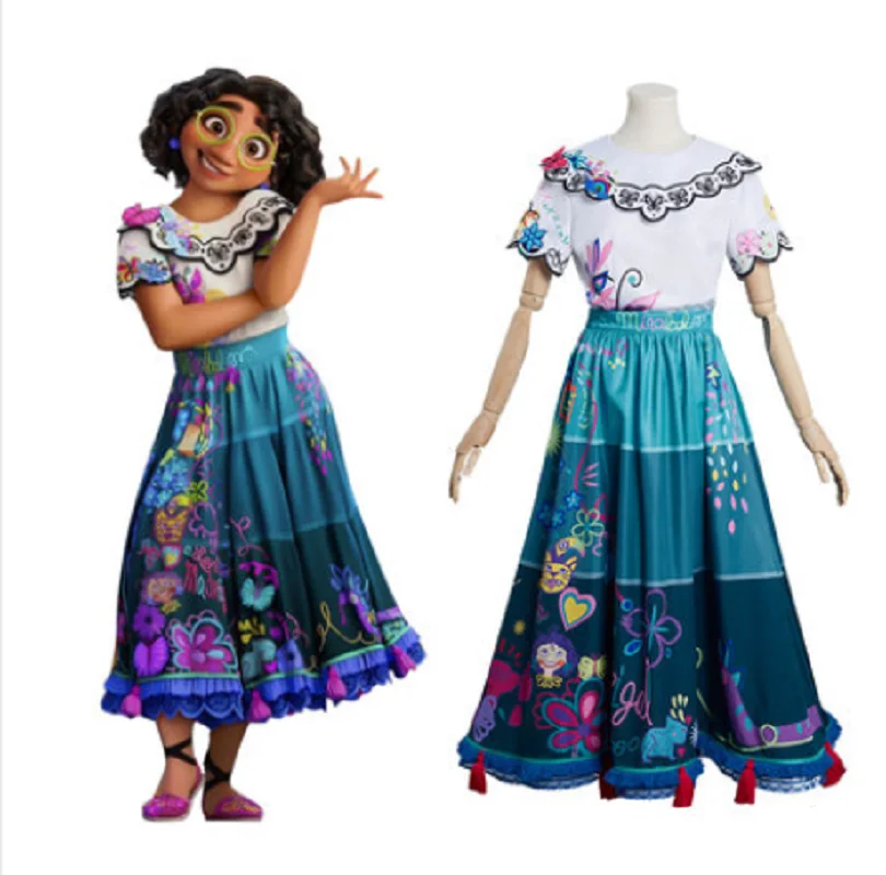 

Magic House Cos Encanto Mirabelle Cosplay Full Set Of Game Animation Clothing Female