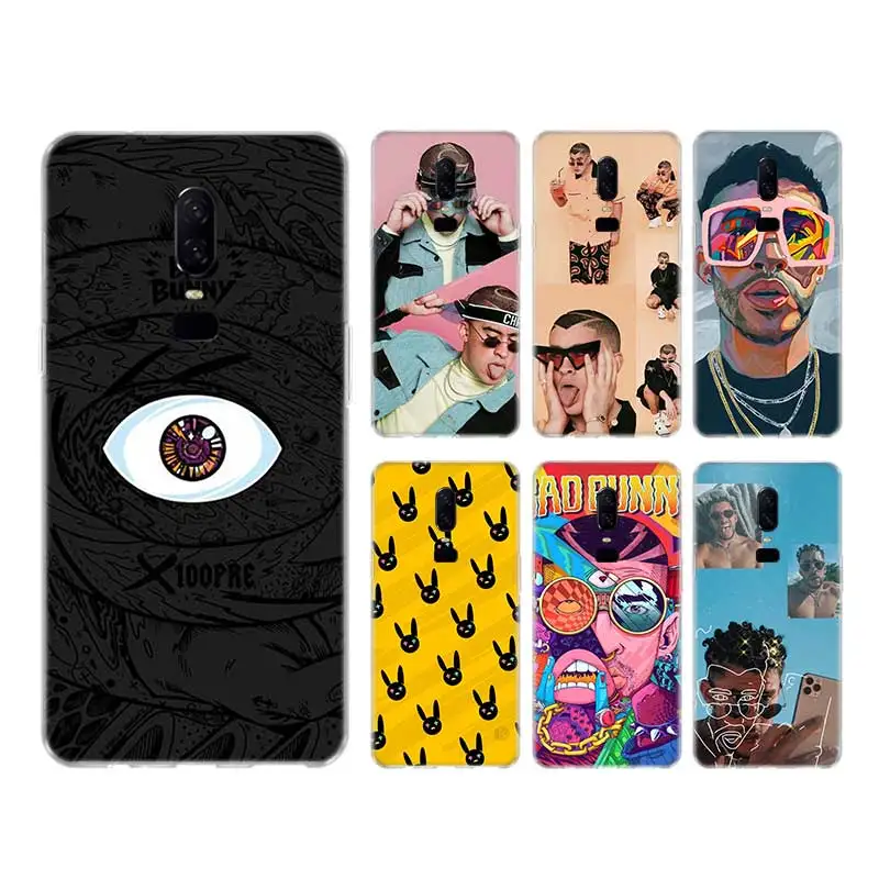 

Case For OnePlus 9 Pro 9R Nord Cover For OnePlus 1+ 8T 8 7T 7 Pro 6T 6 5T 5 3 3T Coque Shell Bad Bunny X100pre