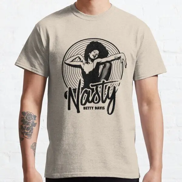 Классическая футболка с принтом Бетти и Дэвиса