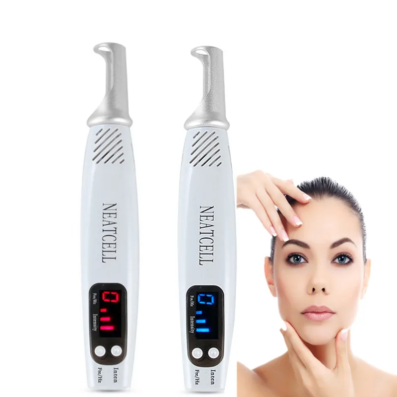 

Bule Light Picosecond Pen Red Light Laser Pen Tattoo Removal Machine Freckle Mole Wart Dark Spot Remover Professional Device