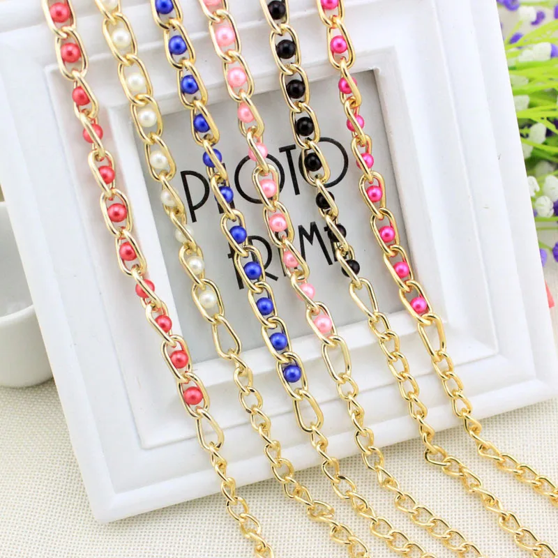 

New Arrival Women Spring/Summer Dress Decoration Pearl Belt All-match Metal Hook Thin Waist Chain Multi-color Optional