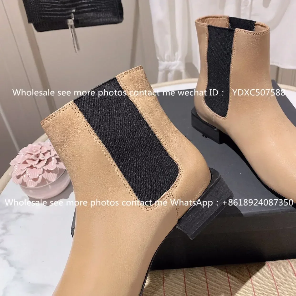 Винтажные балетки 2023 новые повседневные кожаные короткие ботинки Челси с