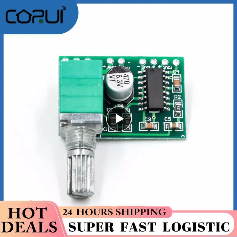 

1~10PCS Mini 3W+3W DC 5V Audio Amplifier Handy Digital Power Amp Module Board Dual-Channel PAM8403 Stereo Amplifiers with