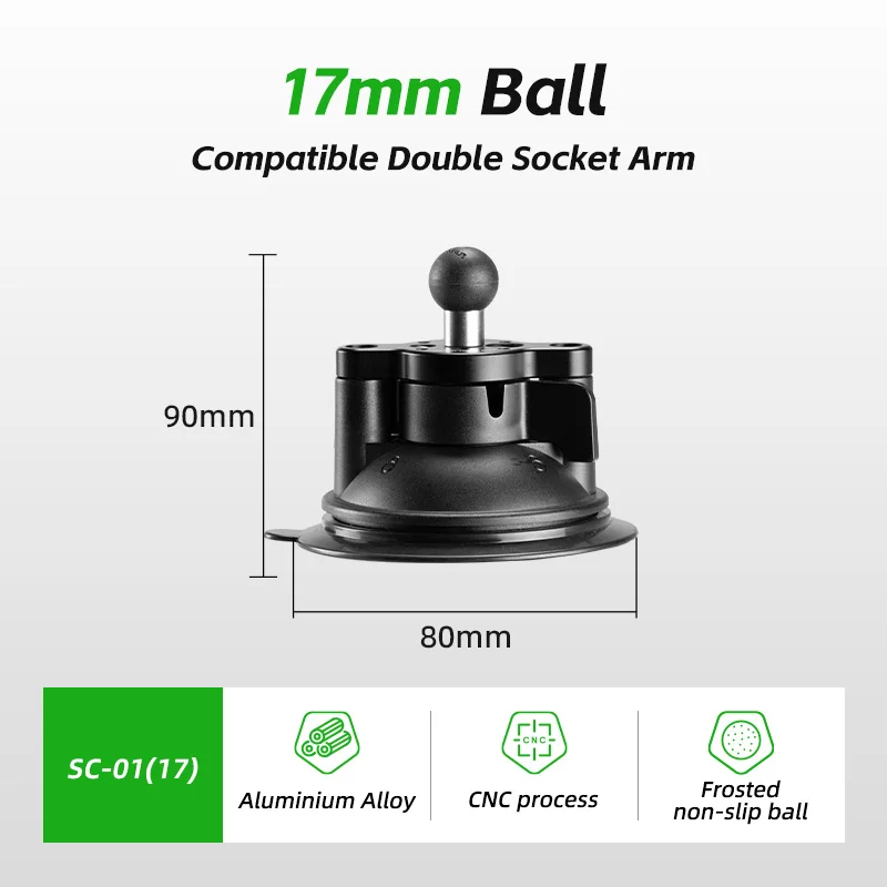 

FANAUE держатель для мобильного телефона на присоске, автомобильный держатель, поворотный замок, монтаж на основании с шарово...