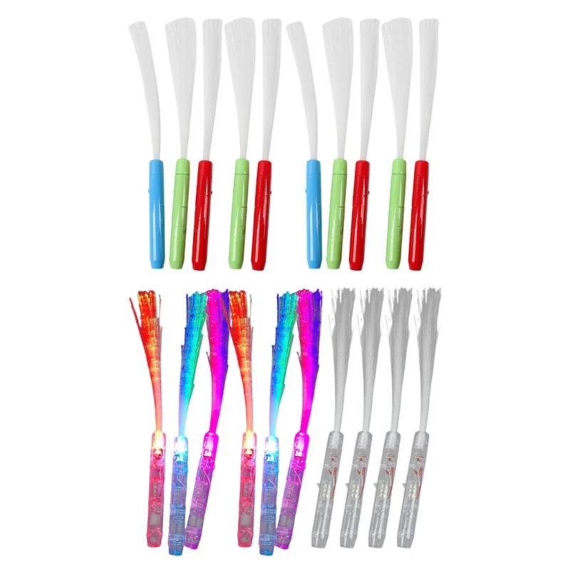 

10 шт., разноцветные блестящие палочки