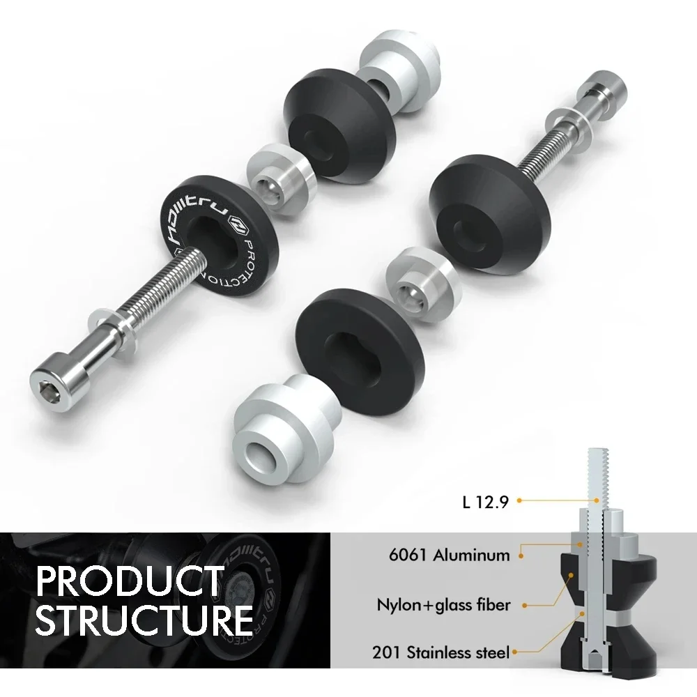 Катушки для подставки Paddock Kawasaki Z650 Z650RS Ninja650 Versys 650 2015-2023