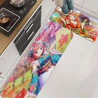 the quintessential quintuplets room mats nordic style bedroom living room doormat home balcony anti slip bedside area rugs
