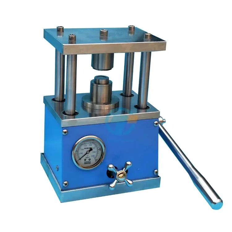 Гидравлическая Ручная ОБЖИМНАЯ машина для обжима монет батареи по заводской