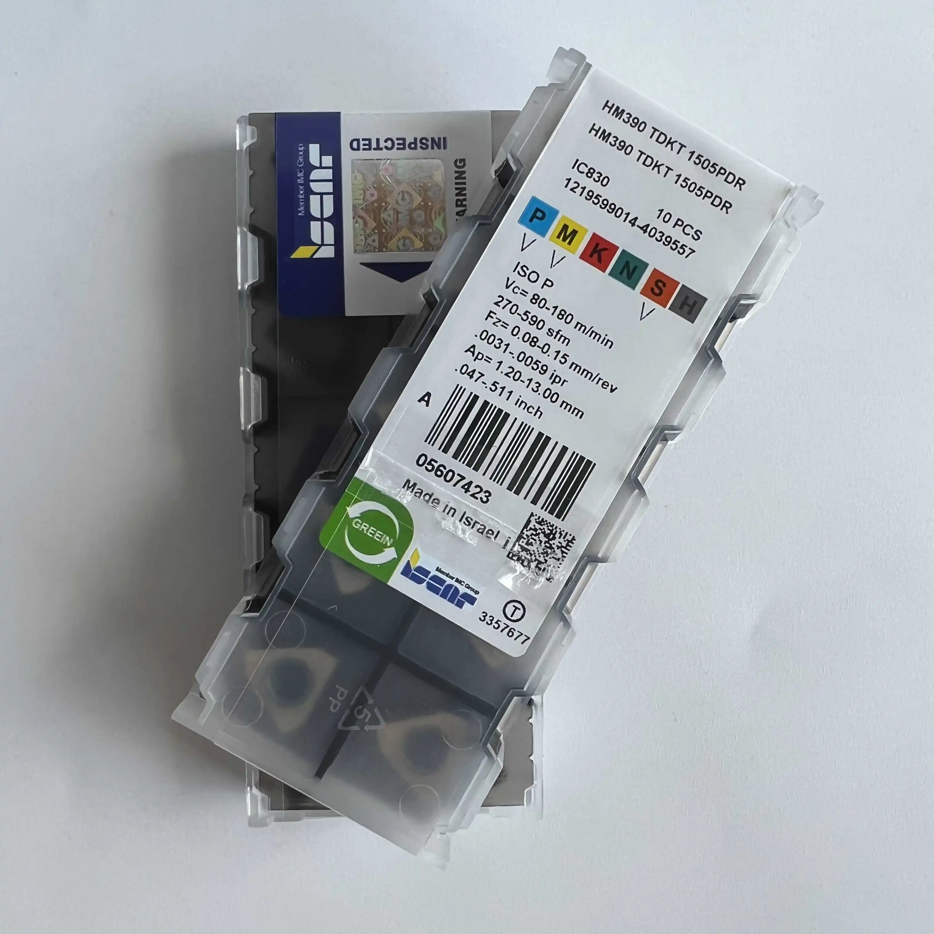 HM390TDKT1505PDR IC830/Оригинальное лезвие Твердосплавное с ЧПУ 10 шт.