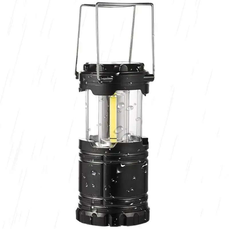 

LED Camping Lantern Battery Powered Waterproof Tent Light With Foldable Hook Hanging Lantern Lamp Camping Gear Accessories No