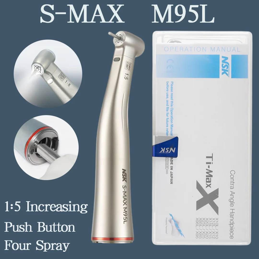 NSK S-MAX M95L 1:5 Оптоволоконный контраугольный спрей Переключатель