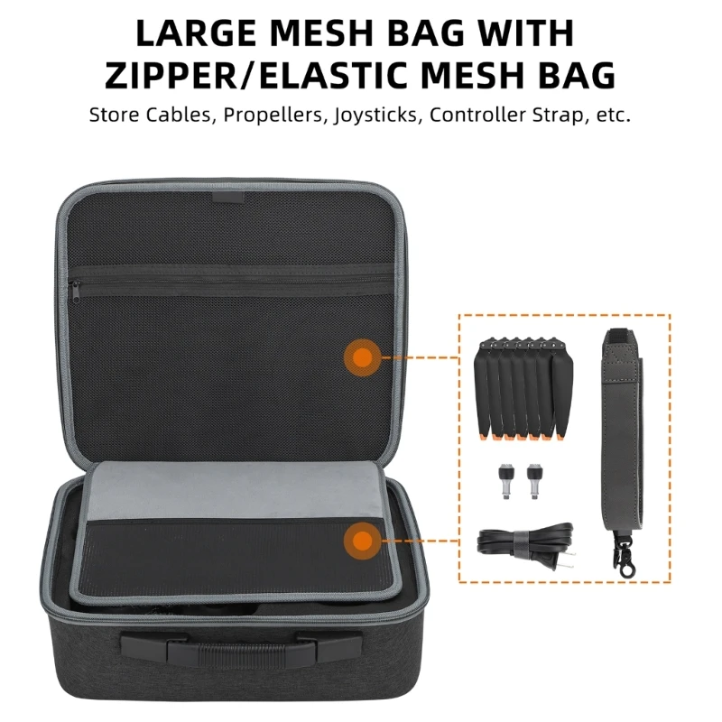 

Carrying Case for DJI Air 3 Portable Travel Hard Storage Bag, for DJI Accessories , Case Only Drop Shipping