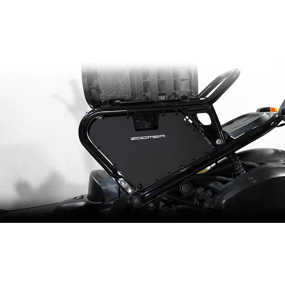 Подходит для Honda Ruckus / Zoomer NPS50 2003 2004 2005 2006 2007 2008 2009 2010-2024 черный корпус хранения под