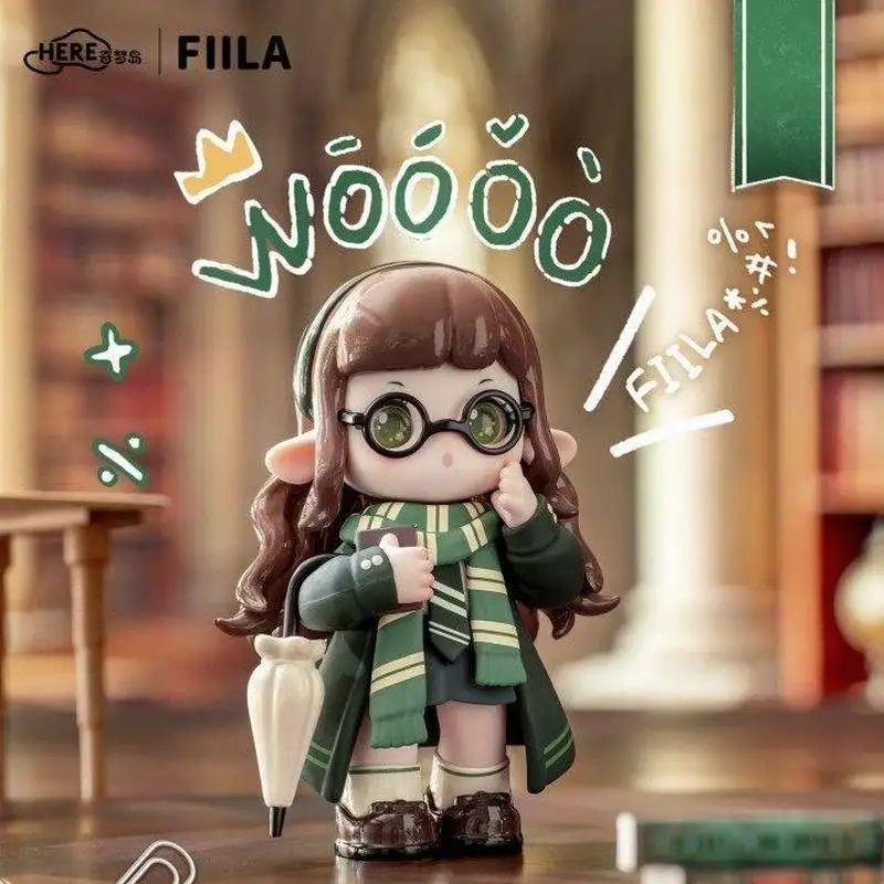 Фото Фигурки FIILA Blind Box: Серия Qimengdao Global Study Tour – Милые аниме-куклы, модные игрушки, декор для рабочего стола, подарок для детей и любителей аниме №5