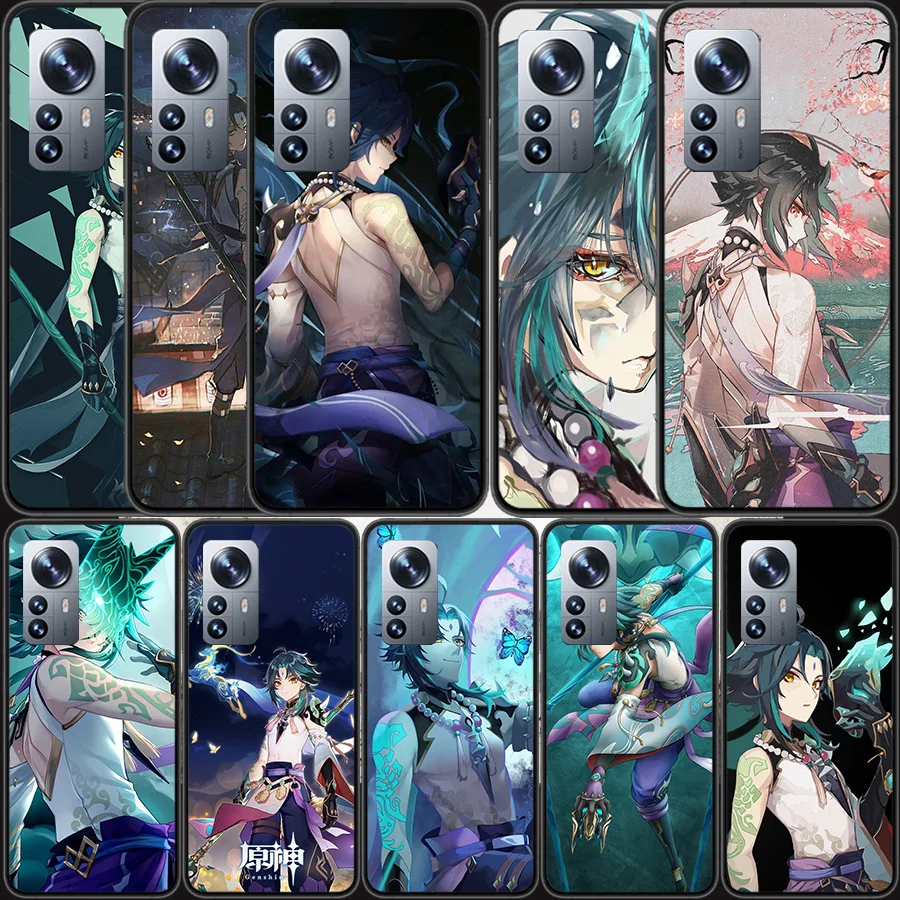 

Чехол для телефона Genshin Impact Xiao для Xiaomi Poco X4 X3 NFC M4 Pro 5G GT M2 M3 Mi Note 10 Lite F3 F2 F1 A1 A2 A3 CC9E Capa Coque
