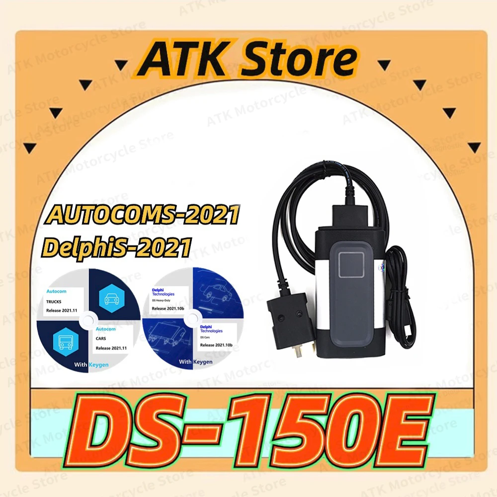 2024 новые диагностические инструменты Vci Vd Ds-150e C-dps с Bluetooth 2021 11 генератор ключей на
