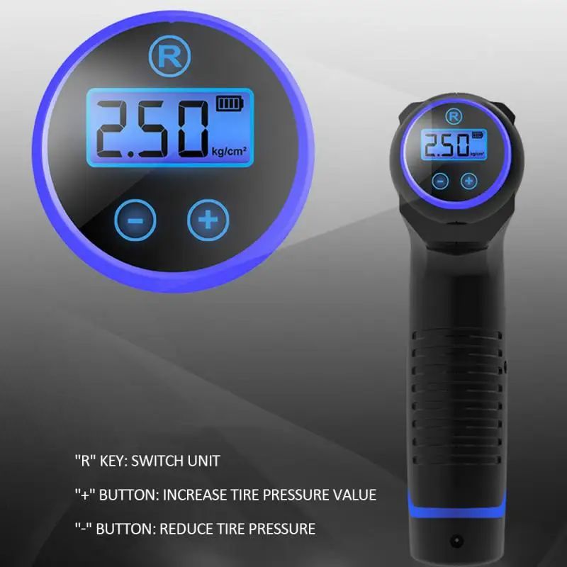 

Насос цифровой для накачивания шин, 12 В, 120 Вт, 150 PSI