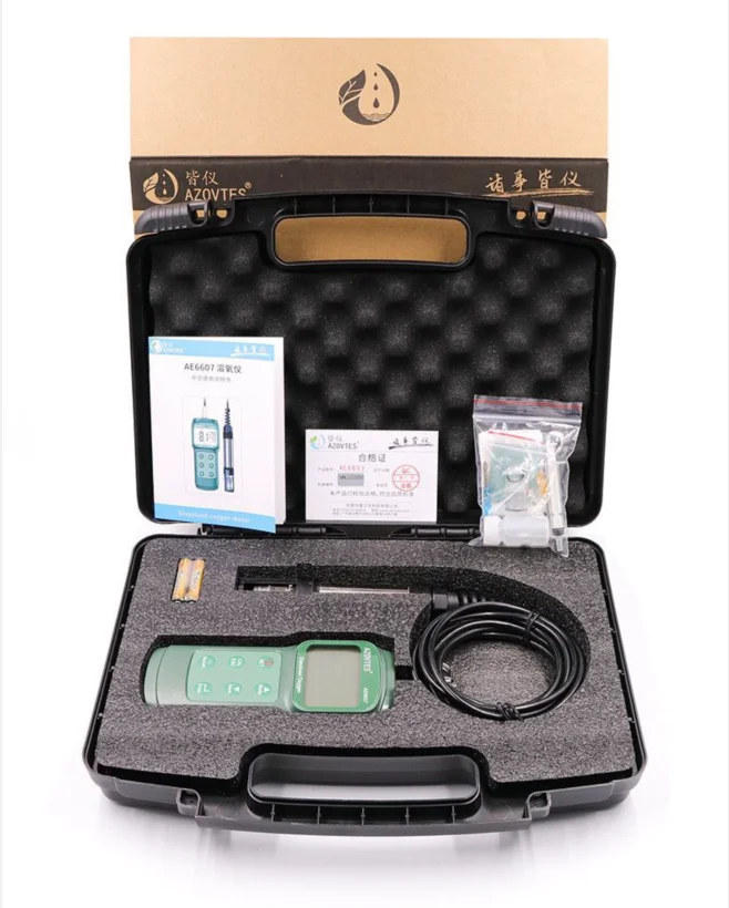 2025 НОВЫЙ AE6607 Цифровой измеритель растворенного кислорода DO-метр Диапазон