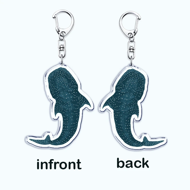 Брелок для ключей с изображением морских животных