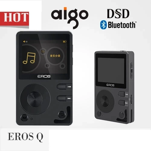 

Aigo EROS Q High Quality DSD64 Bluetooth 4.0 Portable Audio Lossless High Fidelity Music Player USB DAC Support OTG