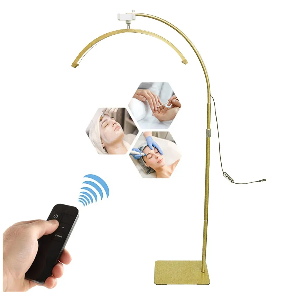 Светодиодная напольная лампа для ресниц Half Moon Beauty татуировок макияжа