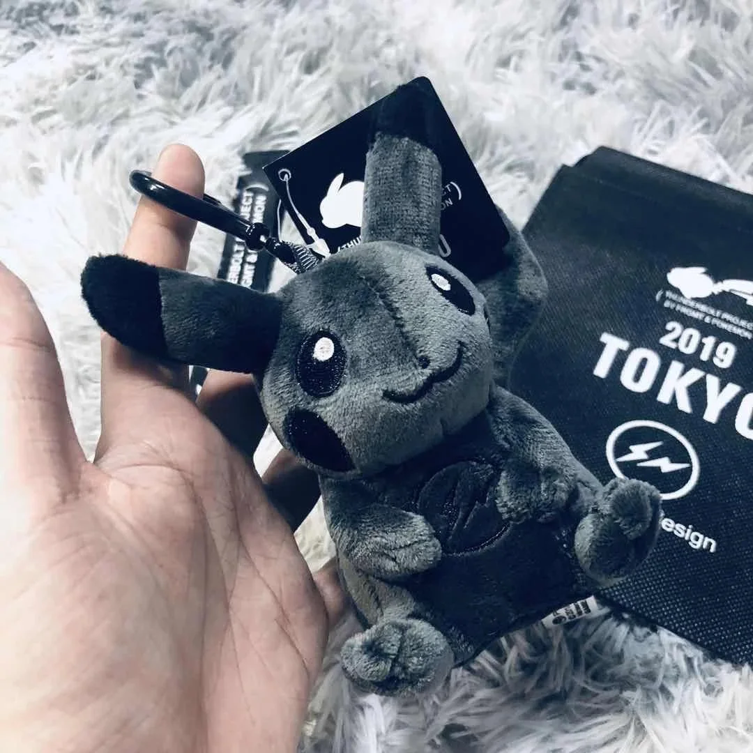 

Authentic Pokemon X Fragment Plush 15cm Anime Figure Pikachu Kawaii Keychain Doll Accessories Backpack Stuffed Toys Plushie