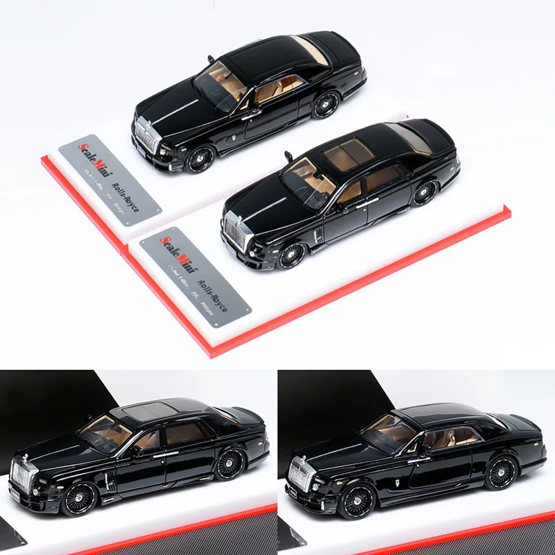 

ScaleMini limited edition 1:64 modified car WALD Rolls-Royce Ghost Phantom resin car model