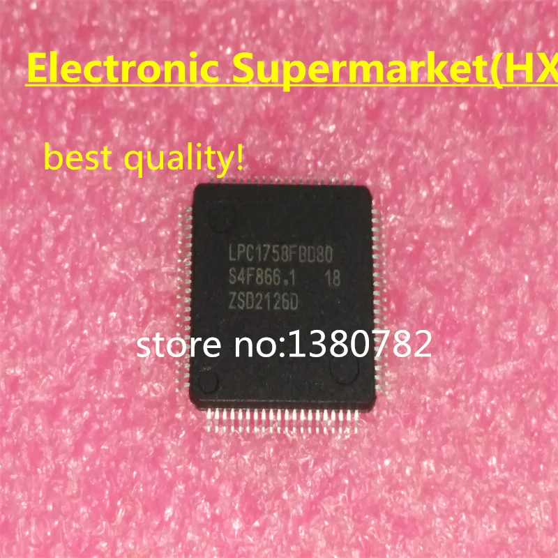 

Новый оригинальный 10 шт./лот LPC1758FBD80 LPC1758 В наличии!