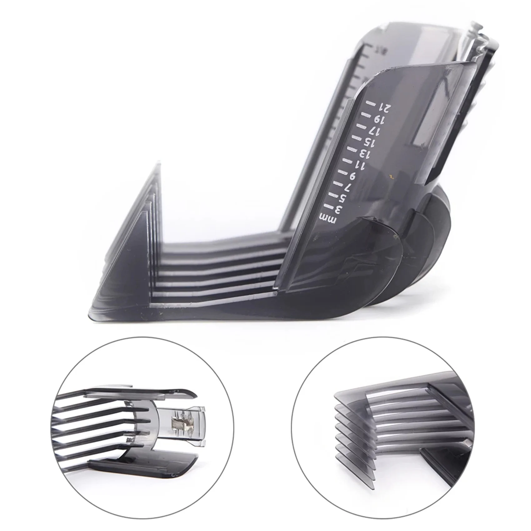 5Pcs Hair Clippers Comb Clipper Trimmer Razor Guide Attachment for Philips QC5130 QC5105 QC5115 QC5120 3-21mm Adjustable | Бытовая