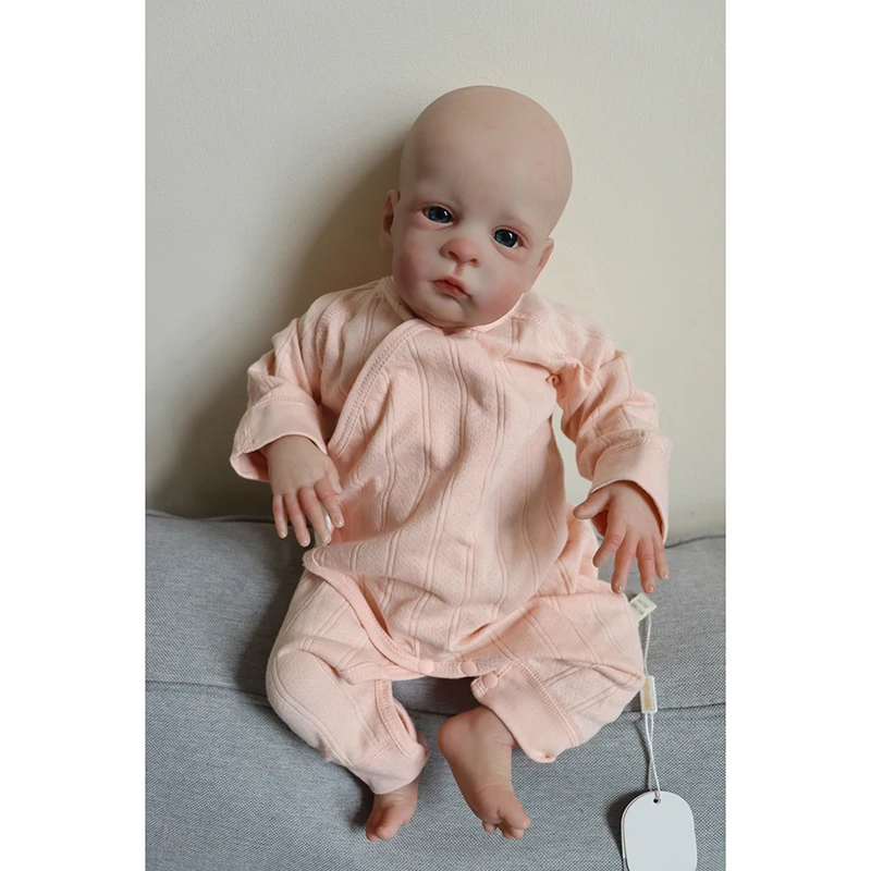 

FBBD 50CM Already Finished Reborn Baby Doll Oskar Cute Face 100%Painted By Artist High Quality Dolls for Girl Drop Shipping
