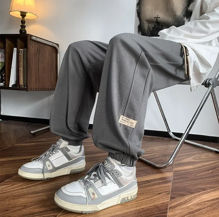 Драпированные широкие повседневные брюки весна-осень новый стиль американская