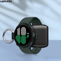 For Galaxy Watch Charger Type Wireless Charging Dock For Samsung Galaxy Watch Active 1400mAh Power Bank Portable Magneti