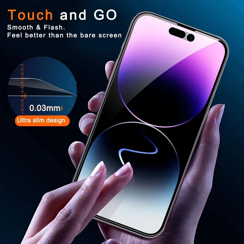 4Pcs Privacy Screen Protector for IPhone 11 12 13 14 Pro Max Mini 7 8 Plus Anti-spy Tempered Glass for IPhone XS MAX XR X Glass