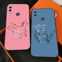 pokemon pikachu phone case for huawei honor 7a 7x 8 8x 8c 9 v9 9a 9x 9 lite 9x lite silicone cover carcasa coque funda black