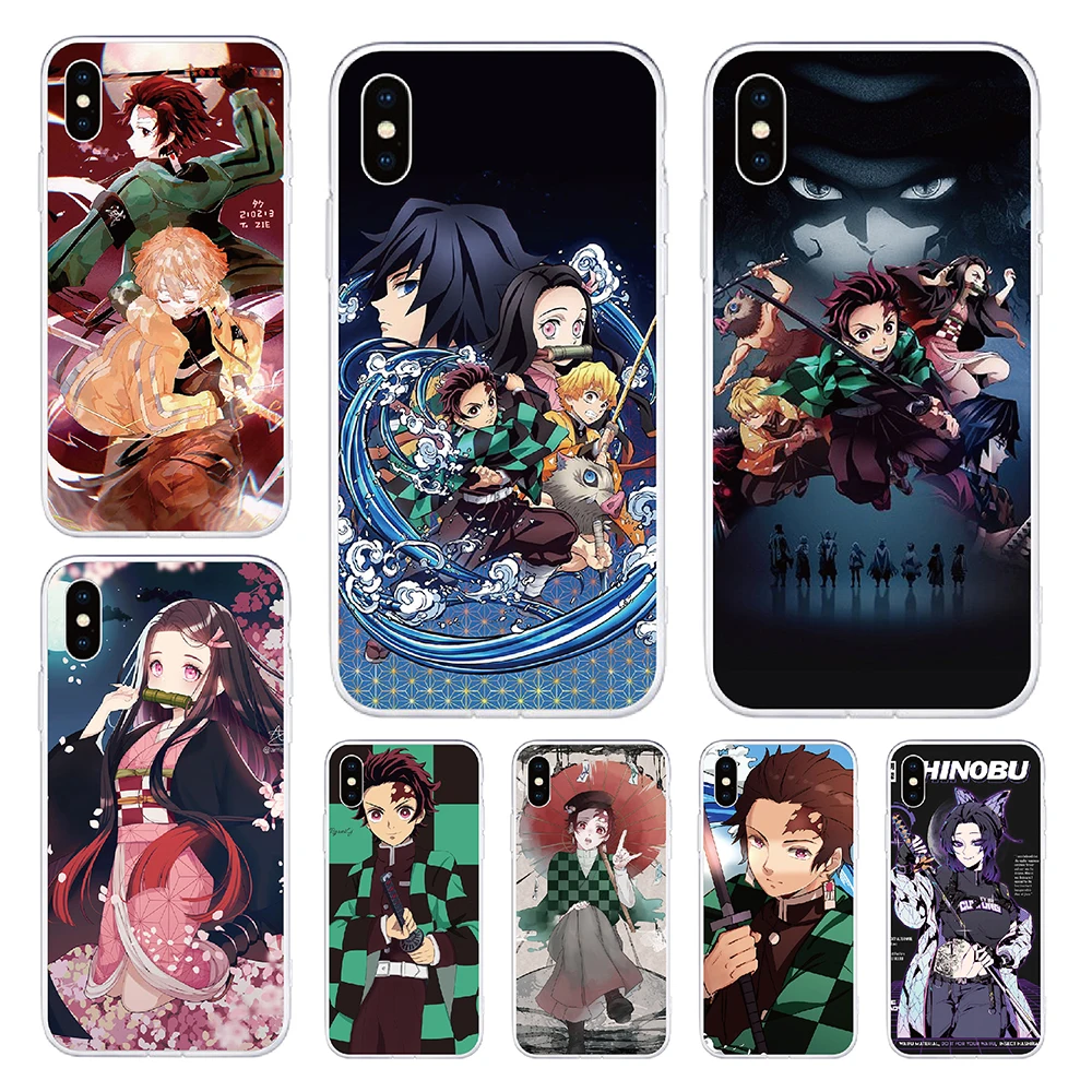 

New 2022 For LG V60 V50S V50 ThinQ 5G V40 V30 V20 Mini X Screen X Power 2 3 Soft TPU Demon Slayer Phone Case Silicone Cover