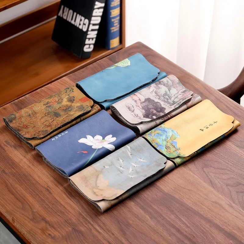 

Zen small tea table dry tea towel pad Accessories Thickened thermal insulation pad teapot and tray mat Anti-scalding handle