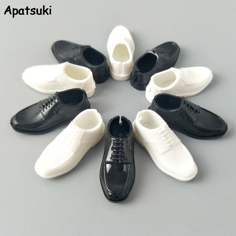 

Fashion Doll Shoes For Ken Boy Doll 1/6 Doll Accessories Business Shoes For Barbie Boyfriend Prince Ken Men Doll Kids Child Toy