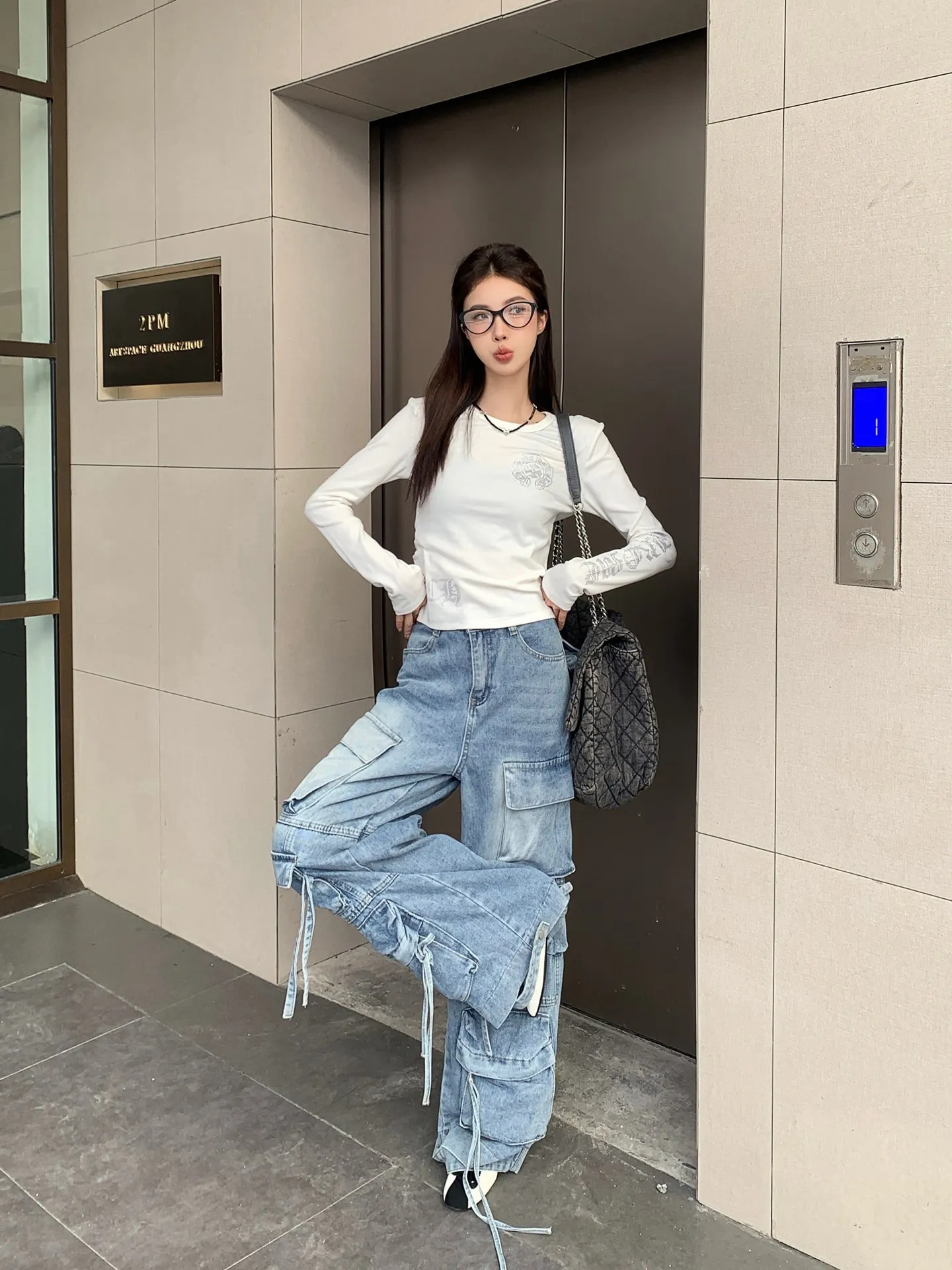 Женский свитер Chrome Hearts женская с длинным рукавом теплая трикотажная вязаный