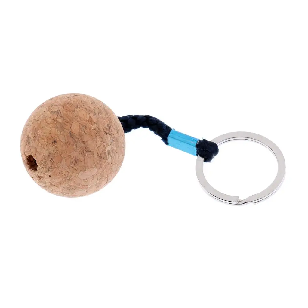 

Cork Ball Keychain, Floating Key Chain Key Holder for Water Sports Beach Travel