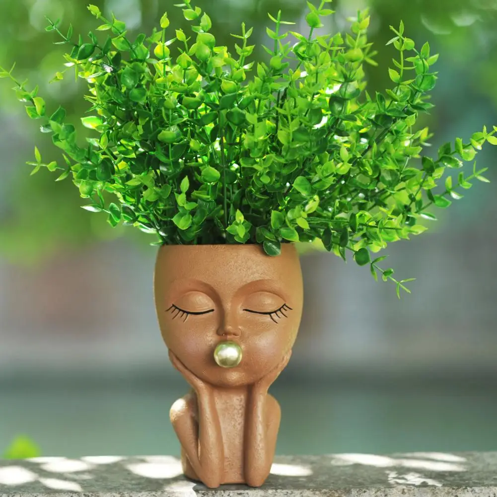 Цветочный горшок для девочек выдувания пузырьков комнатных и уличных растений