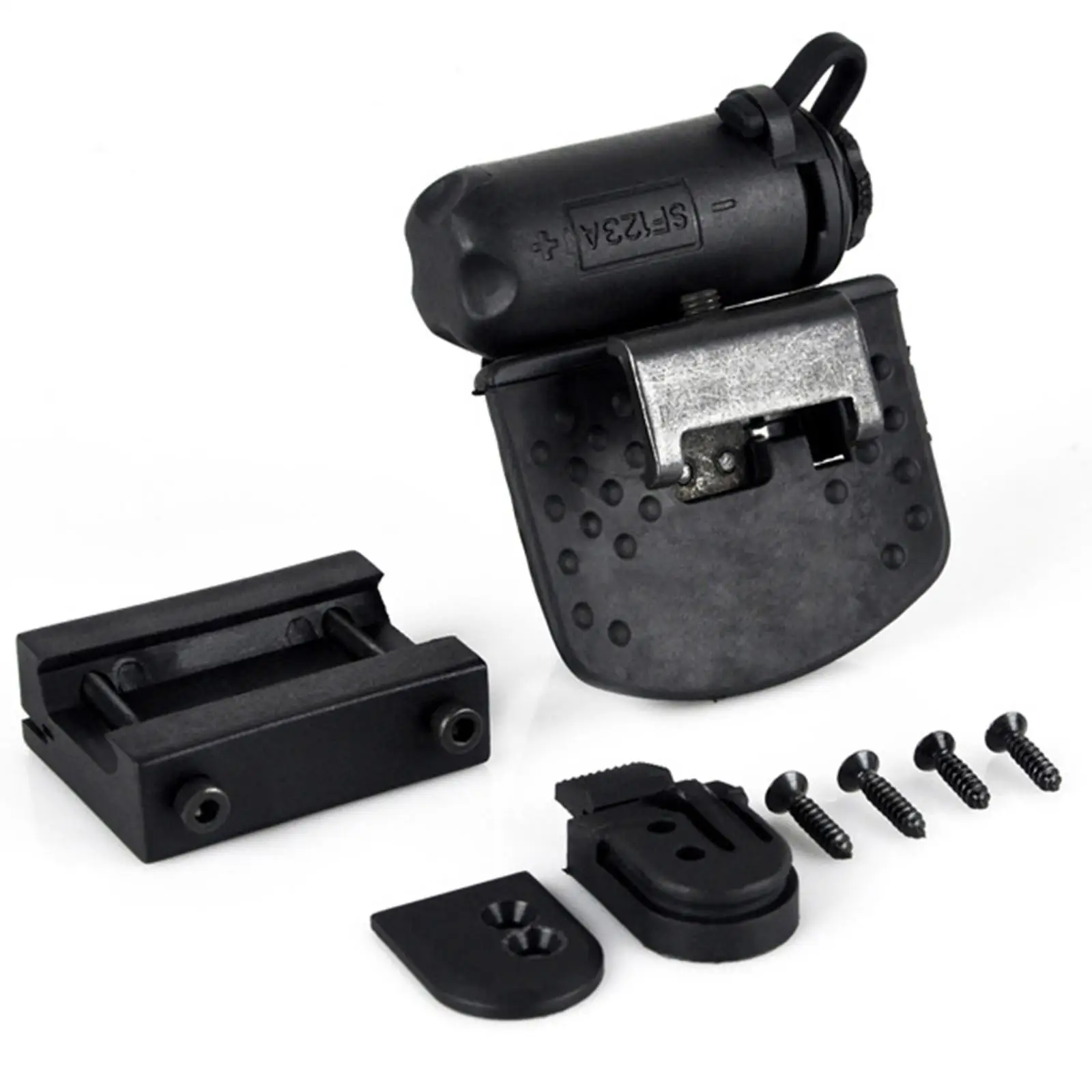 

Tactical Helmet Light LED Flashlight Hunting Survival Signal IFF Light Black