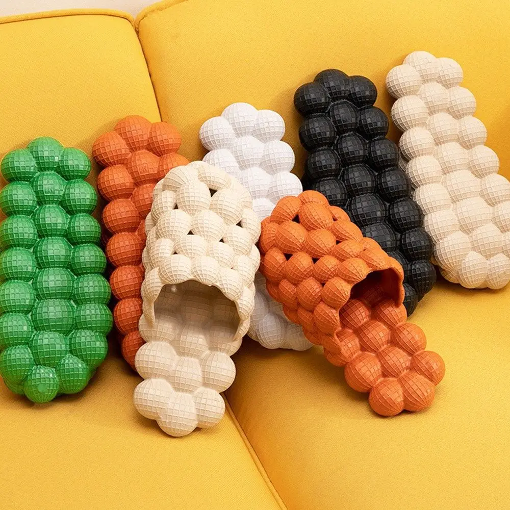 

Hot Summer New Personality Bubble Fashion Slippers Home Massage Bottom for Men and Women's Sandals 2022 Women's Flip Flops