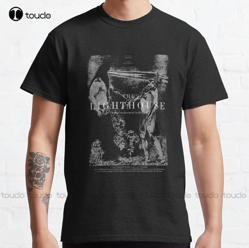 

The Lighthouse Film Movie Poster Classic T-Shirt Custom Aldult Teen Unisex Digital Printing Tee Shirts Custom Gift Xs-5Xl Tshirt