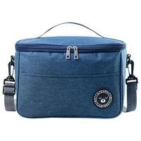 2022 big camping thermal cooler bag with shoulder strap waterproof oxford cloth picnic insulated bag sac lunch box picnic basket
